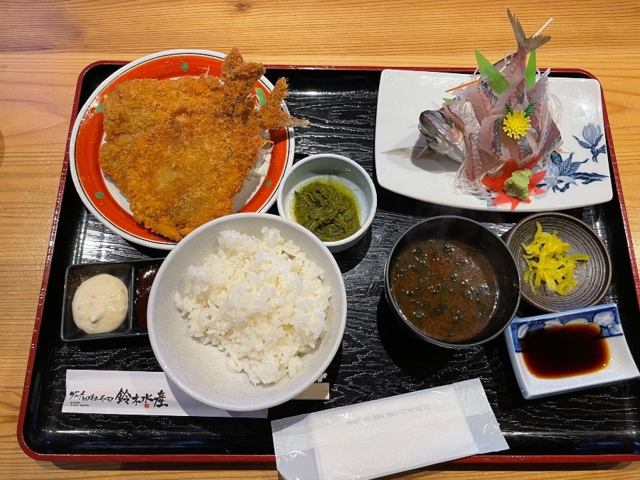 本気でうまい！玉城のアジアジ定食