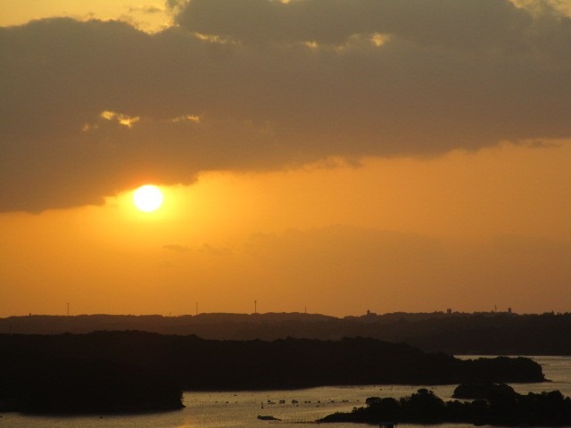 賢島の朝陽